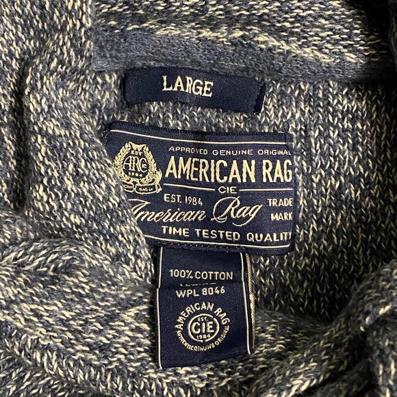 Men’s Half Neck Pullover Sweater - Picture 2 of 2